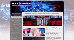 Desktop Screenshot of novavisionny.net