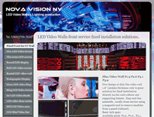 Tablet Screenshot of novavisionny.net
